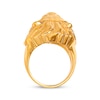 Thumbnail Image 2 of Lion's Head Ring Yellow Ion-Plated Stainless Steel