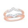 Thumbnail Image 1 of Now + Forever Diamond Chevron Enhancer Ring 3/8 ct tw 14K Two-Tone Gold