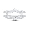 Thumbnail Image 3 of Now + Forever Diamond Chevron Enhancer Ring 3/8 ct tw 14K White Gold
