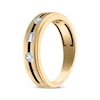 Thumbnail Image 2 of Now + Forever Men's Diamond Wedding Band 3/8 ct tw 10K Yellow Gold