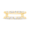 Thumbnail Image 3 of Now + Forever Baguette & Round-Cut Diamond Enhancer Ring 1/2 ct tw 14K Yellow Gold
