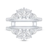 Thumbnail Image 3 of Now + Forever Marquise & Round-Cut Diamond Enhancer Ring 7/8 ct tw 14K White Gold