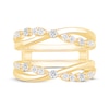 Thumbnail Image 3 of Now + Forever Diamond Crossover Enhancer Ring 1/2 ct tw 14K Yellow Gold