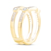 Thumbnail Image 2 of Now + Forever Diamond Bezel Enhancer Ring 1/2 ct tw 14K Yellow Gold