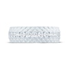 Thumbnail Image 3 of Now + Forever Men's Diamond Pyramid Edge Wedding Band 1 ct tw 10K White Gold