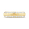 Thumbnail Image 3 of Now + Forever Men's Diamond Two-Row Beveled Wedding Band 1 ct tw 10K Yellow Gold