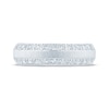 Thumbnail Image 3 of Now + Forever Men's Diamond Two-Row Beveled Wedding Band 1 ct tw 10K White Gold