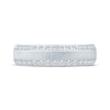 Thumbnail Image 3 of Now + Forever Men's Diamond Two-Row Beveled Wedding Band 1/2 ct tw 10K White Gold