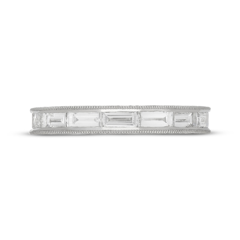 Main Image 3 of Neil Lane Artistry Heritage Baguette-Cut Lab-Grown Diamond Wedding Band 1 ct tw Platinum