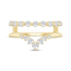 Thumbnail Image 3 of Now + Forever Diamond Chevron Enhancer Ring 5/8 ct tw 14K Yellow Gold
