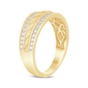 Thumbnail Image 2 of Now + Forever Men's Diamond Wedding Band 1/2 ct tw 10K Yellow Gold