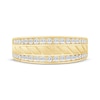 Thumbnail Image 3 of Now + Forever Men's Diamond Wedding Band 1/2 ct tw 10K Yellow Gold