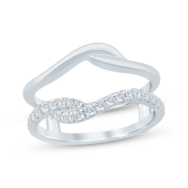 Main Image 1 of Now + Forever Diamond Enhancer Ring 1/3 ct tw 14K White Gold