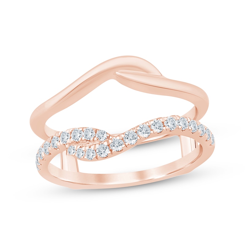 Main Image 1 of Now + Forever Diamond Enhancer Ring 1/3 ct tw 14K Rose Gold