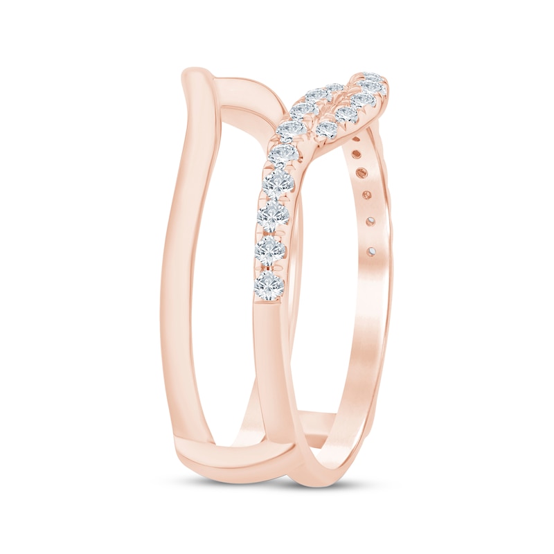Main Image 2 of Now + Forever Diamond Enhancer Ring 1/3 ct tw 14K Rose Gold