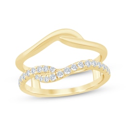 Now + Forever Diamond Enhancer Ring 1/3 ct tw 14K Yellow Gold