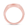 Thumbnail Image 3 of Now + Forever Men's Diamond Wedding Band 1/2 ct tw 10K Rose Gold