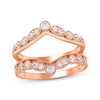 Thumbnail Image 1 of Now + Forever Diamond Milgrain Enhancer Ring 1/2 ct tw 14K Rose Gold