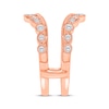Thumbnail Image 2 of Now + Forever Diamond Milgrain Enhancer Ring 1/2 ct tw 14K Rose Gold