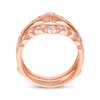 Thumbnail Image 3 of Now + Forever Diamond Milgrain Enhancer Ring 1/2 ct tw 14K Rose Gold