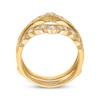 Thumbnail Image 3 of Now + Forever Diamond Milgrain Enhancer Ring 1/2 ct tw 14K Yellow Gold