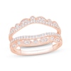 Thumbnail Image 1 of Now + Forever Diamond Vintage-Style Enhancer Ring 1/3 ct tw 14K Rose Gold