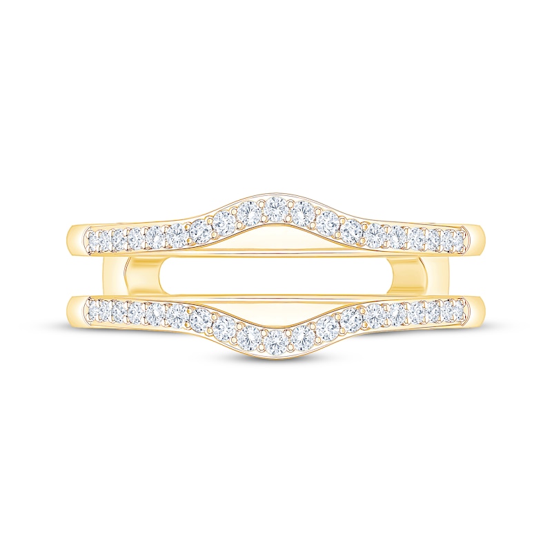 Main Image 3 of Now + Forever Diamond Contour Enhancer Ring 1/4 ct tw 14K Yellow Gold