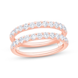 Now + Forever Diamond Enhancer Ring 1 ct tw 14K Rose Gold