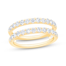 Now + Forever Diamond Enhancer Ring 1 ct tw 14K Yellow Gold