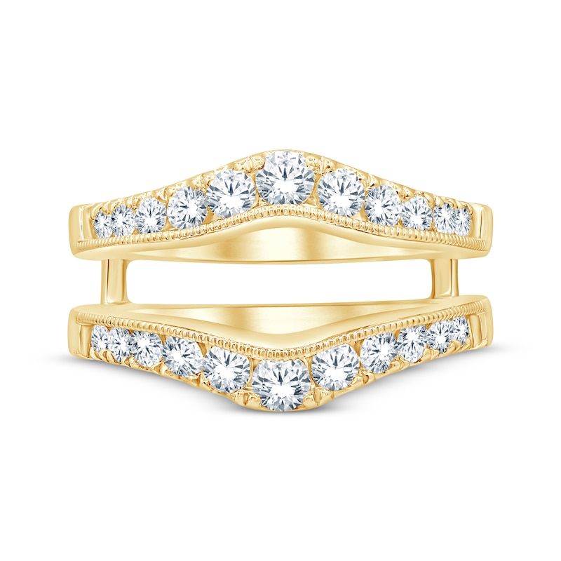 Main Image 3 of Now + Forever Diamond Vintage-Style Enhancer Ring 1 ct tw 14K Yellow Gold