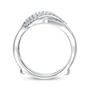 Thumbnail Image 3 of Now + Forever Diamond Curved Enhancer Ring 1/6 ct tw 14K White Gold