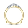 Thumbnail Image 3 of Now + Forever Diamond Curved Enhancer Ring 1/6 ct tw 14K Yellow Gold