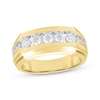 Thumbnail Image 1 of Now + Forever Men's Diamond Wedding Band 1 ct tw 10K Yellow Gold