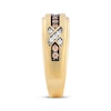 Thumbnail Image 2 of Now + Forever Men's Champagne & White Diamond Wedding Band 1/3 ct tw 10K Yellow Gold