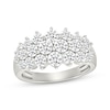 Thumbnail Image 1 of KAY Lab-Grown Diamonds Graduated Cluster Ring 2 ct tw 10K White Gold