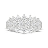 Thumbnail Image 3 of KAY Lab-Grown Diamonds Graduated Cluster Ring 2 ct tw 10K White Gold