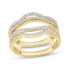Thumbnail Image 1 of Now + Forever Diamond Curved Split Shank Enhancer Ring 1/2 ct tw 14K Yellow Gold