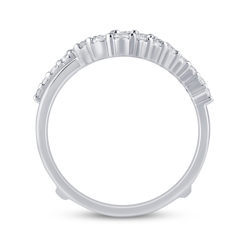 Main Image 3 of Now + Forever Diamond Bypass Wrap Ring 3/8 ct tw 14K White Gold