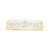 Thumbnail Image 3 of Now + Forever Men's Diamond Nine-Stone Wedding Band 1/2 ct tw 10K Yellow Gold