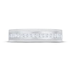 Thumbnail Image 3 of Now + Forever Men's Diamond Milgrain Wedding Band 1/4 ct tw 10K White Gold