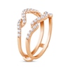 Thumbnail Image 2 of Now + Forever Diamond Wavy Enhancer Ring 1/2 ct tw 14K Rose Gold