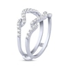 Thumbnail Image 2 of Now + Forever Diamond Wavy Enhancer Ring 1/2 ct tw 14K White Gold