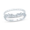 Thumbnail Image 1 of Now + Forever Diamond Chevron Enhancer Ring 1/3 ct tw 14K White Gold