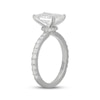 Thumbnail Image 2 of Neil Lane Artistry Radiant-Cut Lab-Grown Diamond Engagement Ring 3-5/8 ct tw 14K White Gold