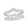 Thumbnail Image 1 of Now + Forever Diamond Chevron Enhancer Ring 1 ct tw 14K White Gold