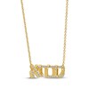 Thumbnail Image 2 of Diamond Hebrew &quot;Grandma&quot; Necklace 1/10 ct tw 10K Yellow Gold 18&quot;