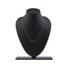 Thumbnail Image 5 of Diamond Smile Necklace 1/6 ct tw 10K Yellow Gold 18"