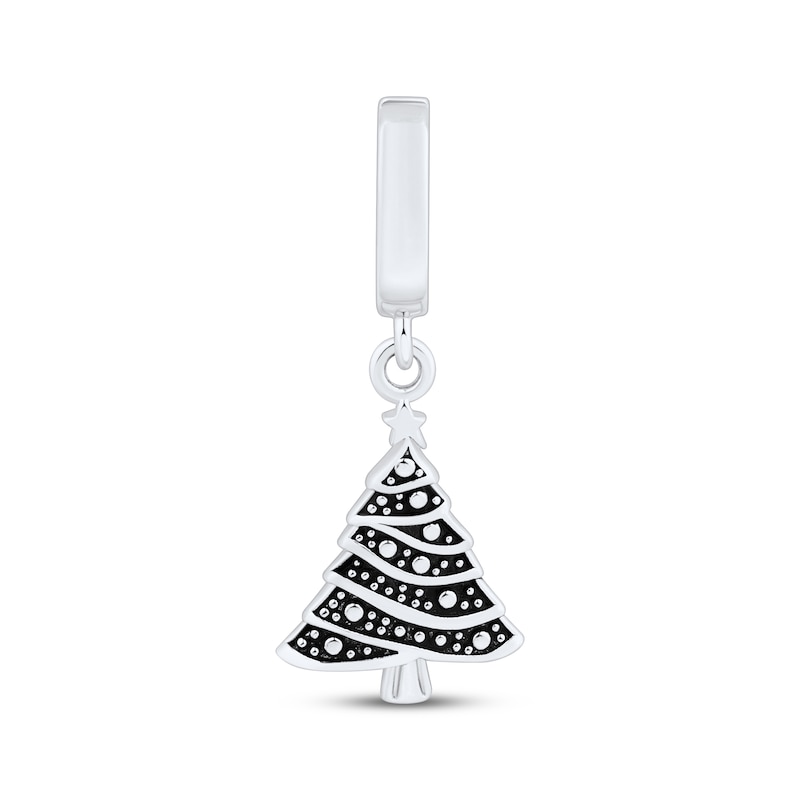 Main Image 1 of Charmed Memories Christmas Tree Charm Sterling Silver