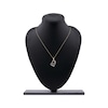 Thumbnail Image 5 of Diamond Arabic &quot;Mother&quot; Heart Necklace 1/4 ct tw 10K Yellow Gold 18&quot;
