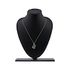 Thumbnail Image 6 of Diamond Arabic &quot;Mother&quot; Heart Necklace 1/4 ct tw 10K Yellow Gold 18&quot;